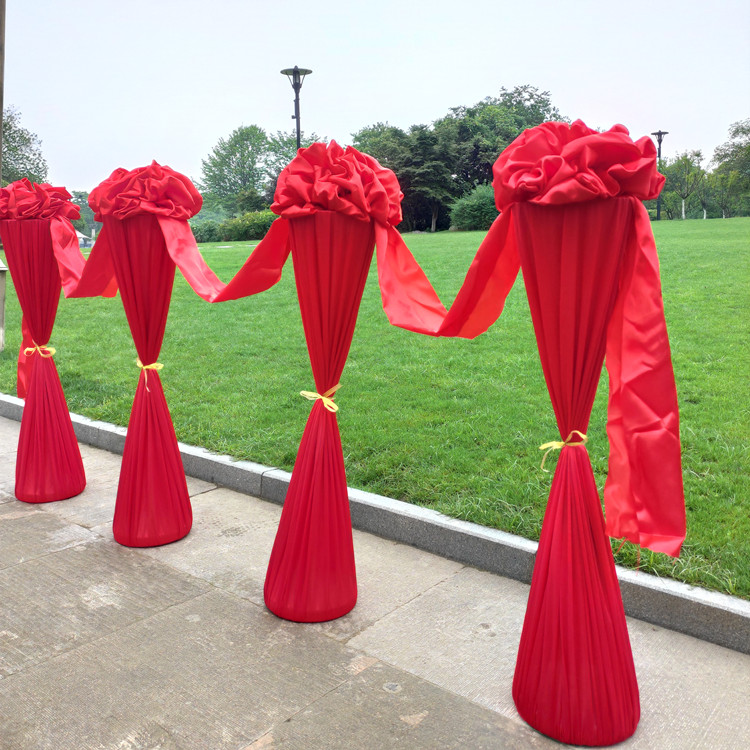 左右季开业庆典立柱套餐公司开业道具剪彩花球套装剪彩仪式开张剪彩