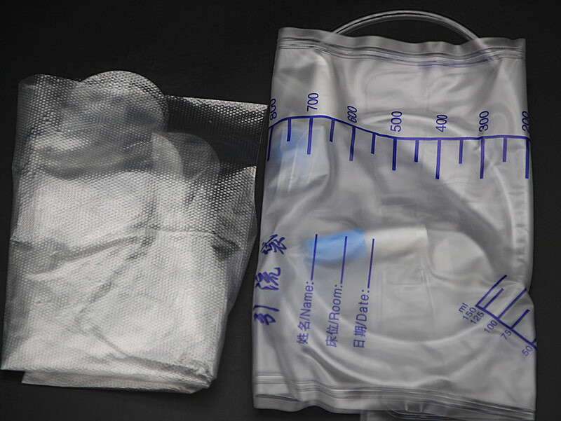 华越硅胶导尿包双腔导尿管引流袋男用尿管老人集尿袋滞留28天乳胶导尿