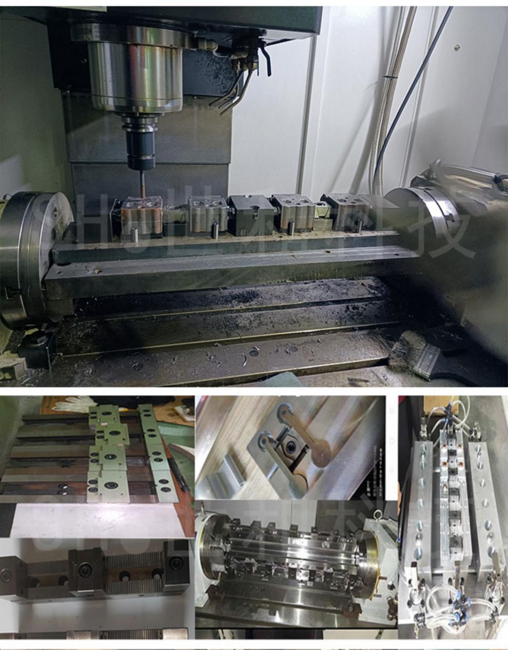 ok夹具工装cnc加工中心膨胀内撑夹紧器斜压板块单双侧面固定虎钳shl