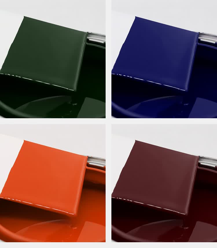 油漆调配成品 漆金属漆全车喷漆 翻新烤漆高光防锈面漆 x214紫红 颜色