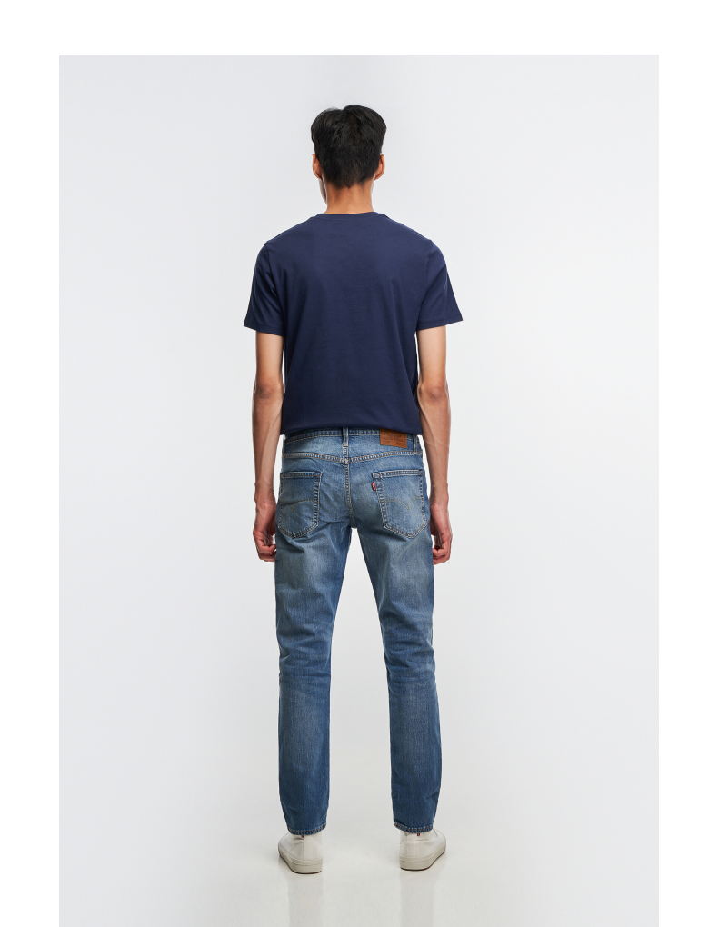 levis冬暖系列男士李维斯蓝色502经典锥形低腰加厚牛仔裤295071092