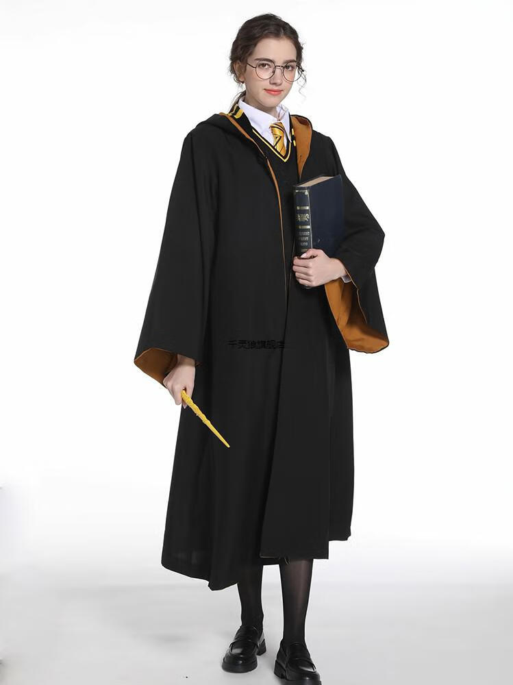 魔法学院袍子哈利波特cosplay服装魔法袍子环球周边斗篷校服巫师袍斯