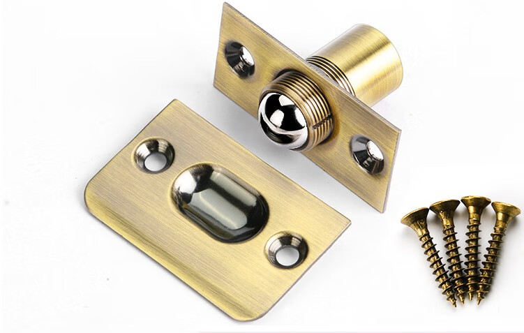 铜碰珠大门碰珠ktv碰珠锁门顶珠弹簧碰珠深灰色