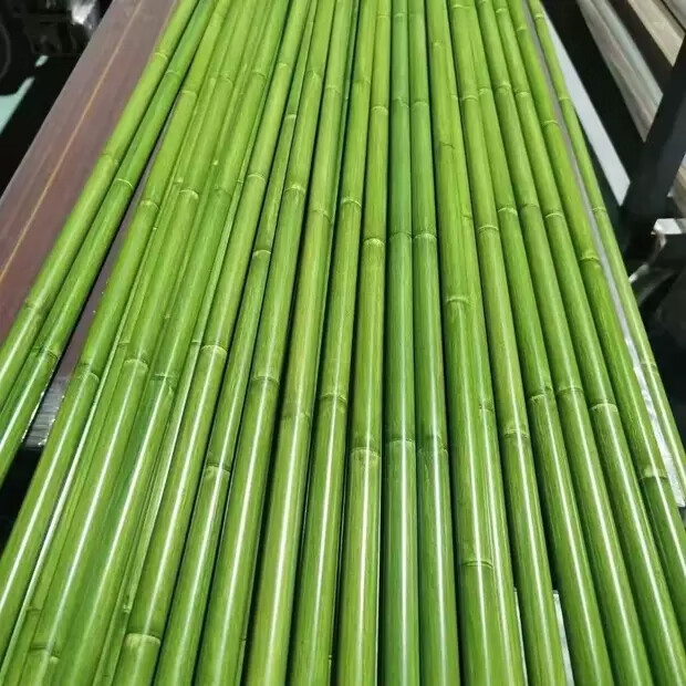 【双十一冲刺价】仿真竹节铝合金圆管青竹翠竹竹纹铝竹竿公园隔断篱笆