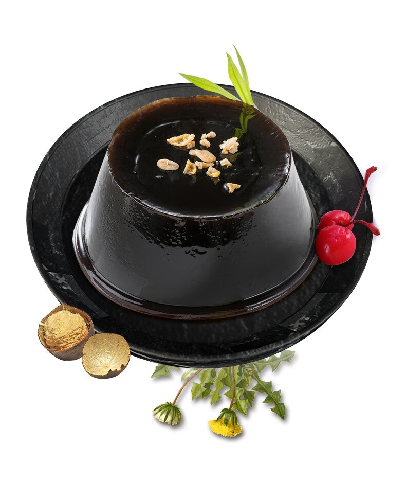 致中和龟苓膏奶香蜂蜜古法广西梧州特产果冻原味网红碗装218g*6碗