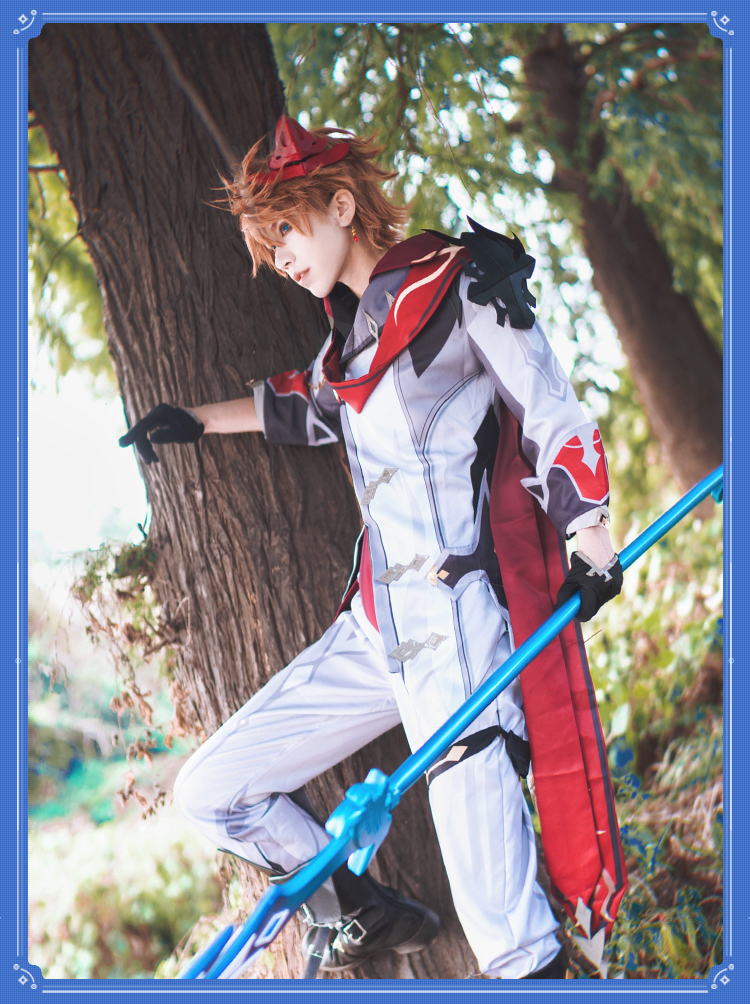 原神cos公子达达利亚cos服愚人执行官cosplay服装男全套现货 公子达达