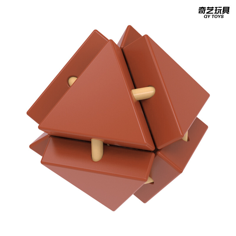 鲁班锁机关盒小学生4lpuzzle鲁班锁解锁玩具24锁封锁笼中取珠梅花锁