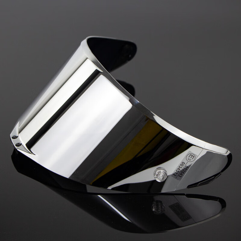 摩托车头盔镜片pistagprrace2 电镀幻彩revo变色镜片炫彩挡风外镜片