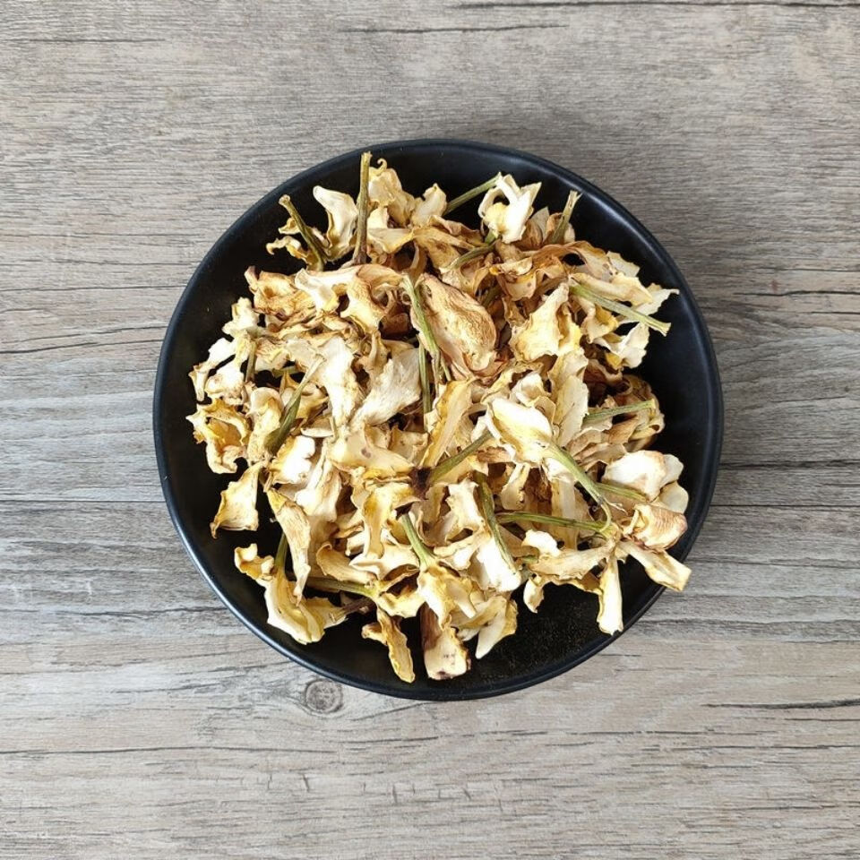 栀子花茶500g-100g野生干栀子花干茶新山栀子泡茶山枝子黄栀子花有仁