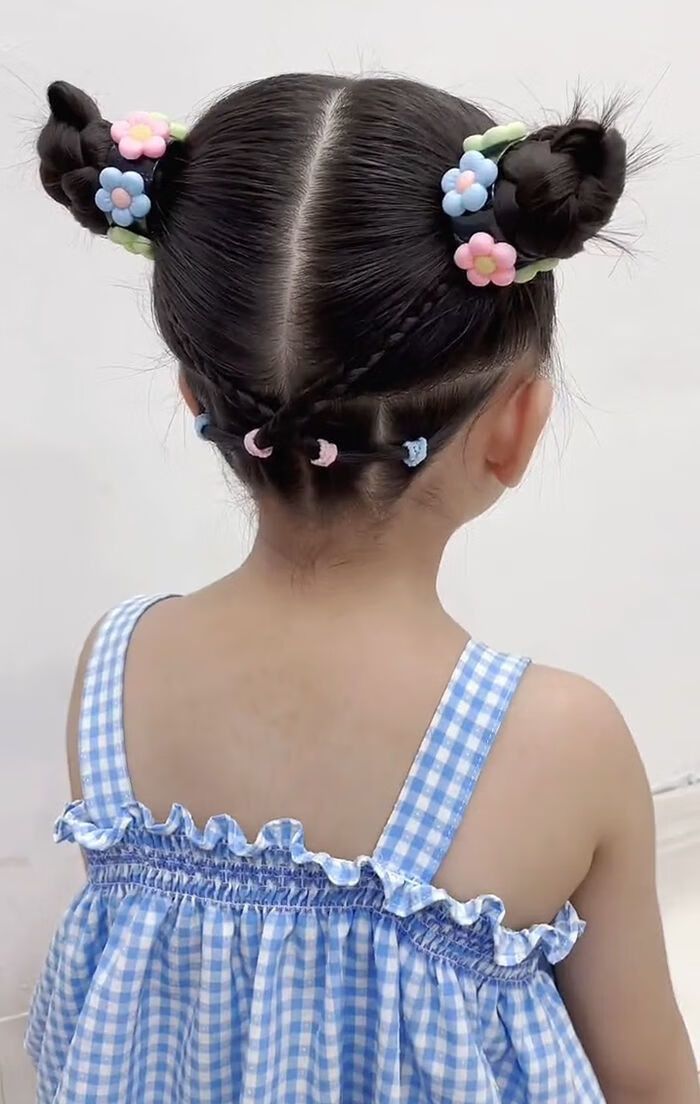 女宝幼儿园发型图片图片