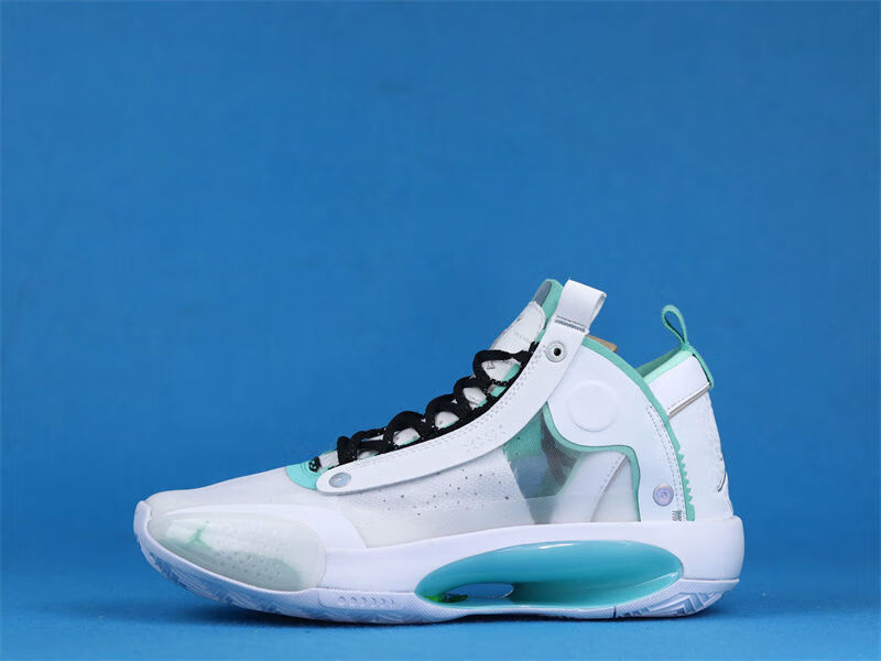 aj34纯原实战篮球鞋郭艾伦冰蓝巴黎中国年男鞋运动跑步鞋 糖果 43