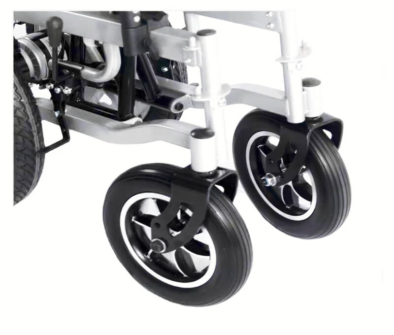 威之群互邦贝珍电动轮椅200x50轮子轮椅配件前轮8英寸万向轮10英寸pu