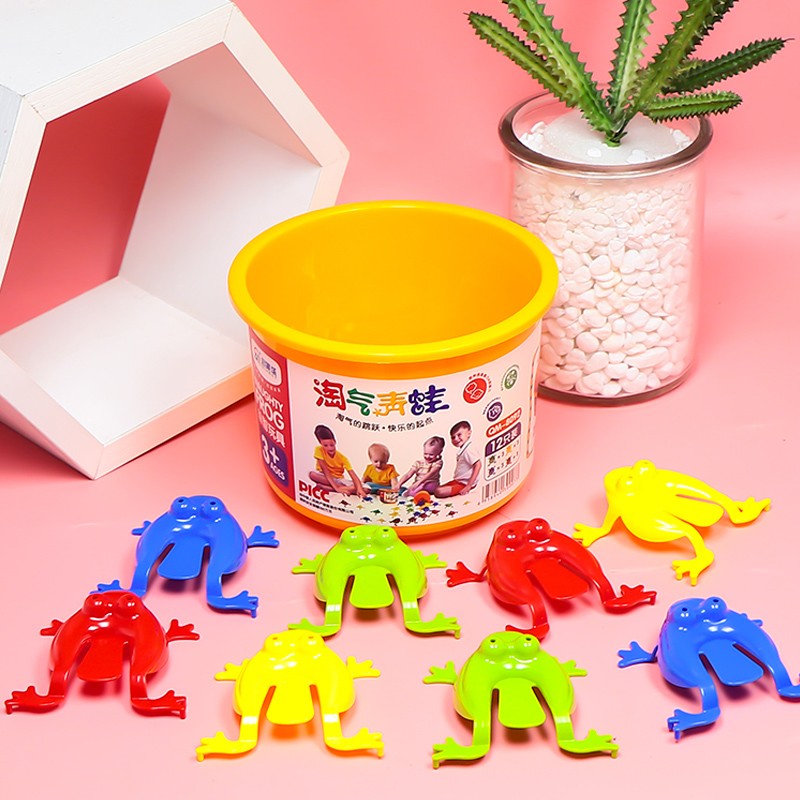 网红儿童早教萌趣会跳的小青蛙35岁2岁宝宝幼儿园子互动玩具淘气青蛙