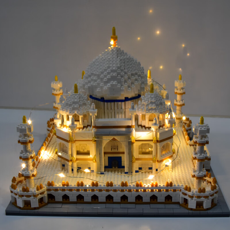 乐高乐高积木玩具微小颗粒高难度成年立体拼图拼装古建筑城堡男孩礼物