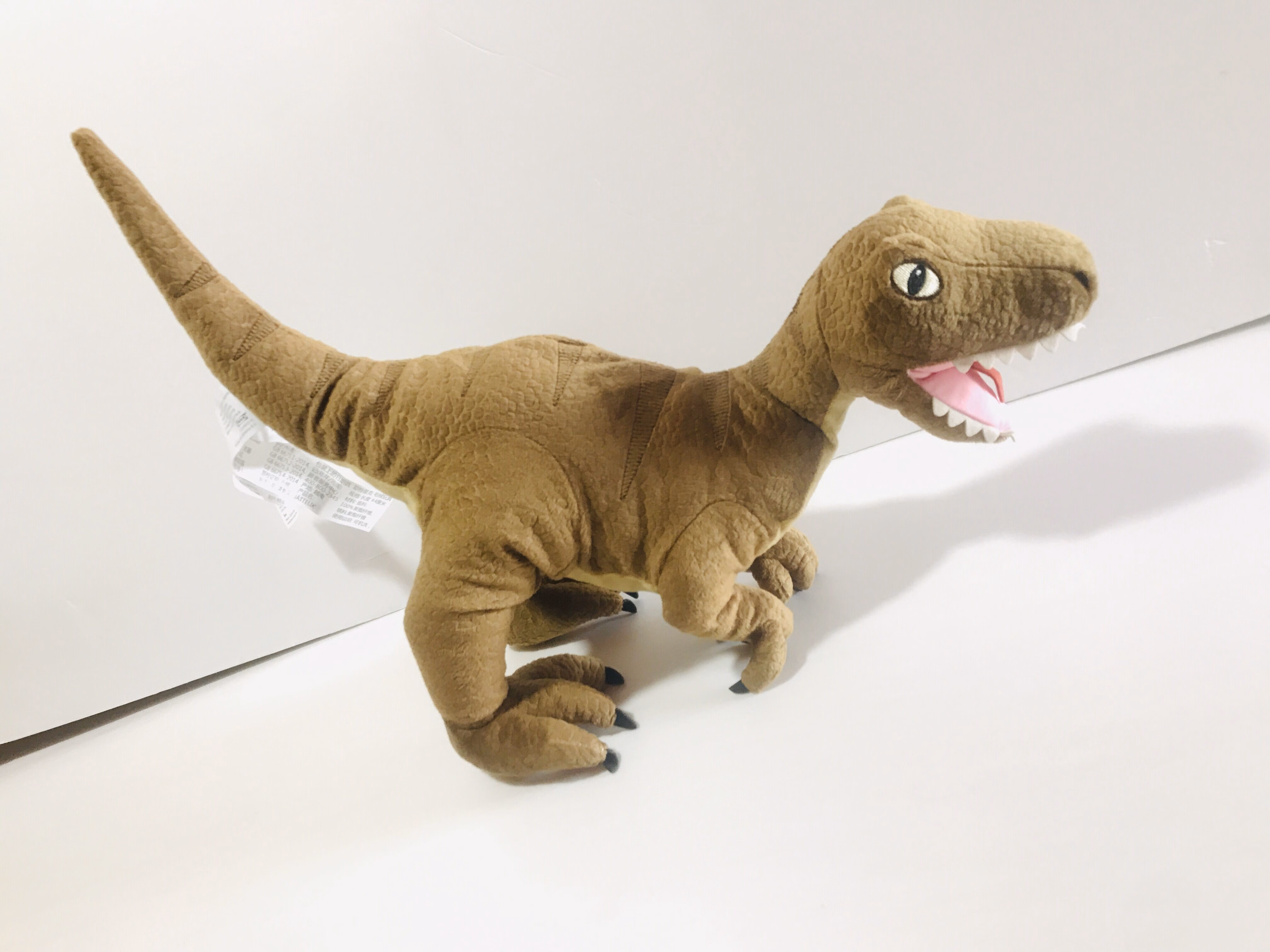 万代【品牌】耶特里克儿童毛绒玩具恐龙/霸王龙防真玩偶布偶剑龙国内