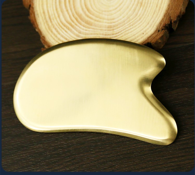 铜之美鱼型黄铜刮痧板纯铜问痧堂虎符腿部背部颈部胸部头部疏通家用