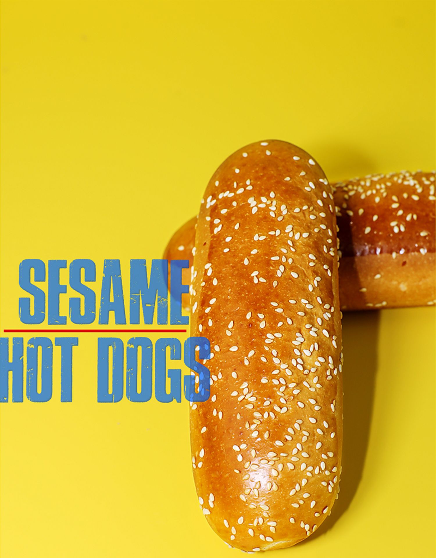 sesamehotdogs美式原味芝麻磨具热狗80型格力高试用装5个70g