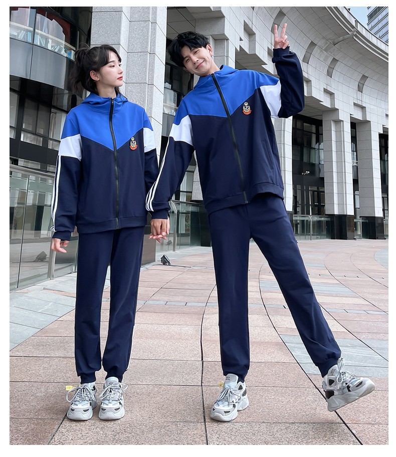 学校校服初中生班服高中生班服中学生2021秋冬新款情侣装运动套装男女