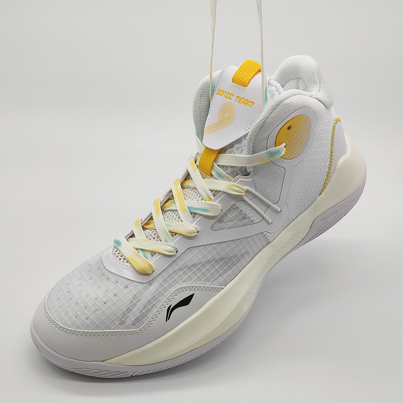 音速9td鞋带适配李宁篮球鞋扁平白橙team高帮油画黄hx扁平宽9mm长160