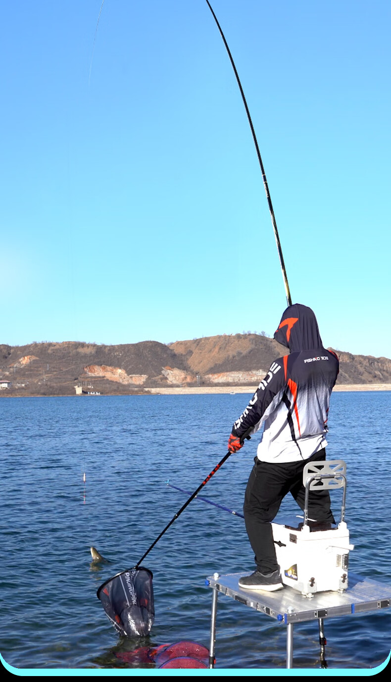 方天画戟鱼竿 手竿 钓鱼竿超轻超硬长节手杆鲤鱼竿鲫鱼竿碳素台钓竿