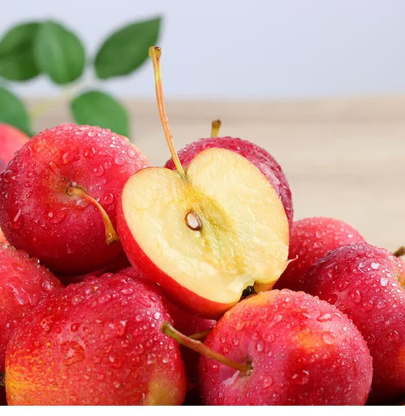 春耕牛新疆香妃海棠果小苹果伊犁特产4斤礼盒当季新鲜水果孕妇酸甜