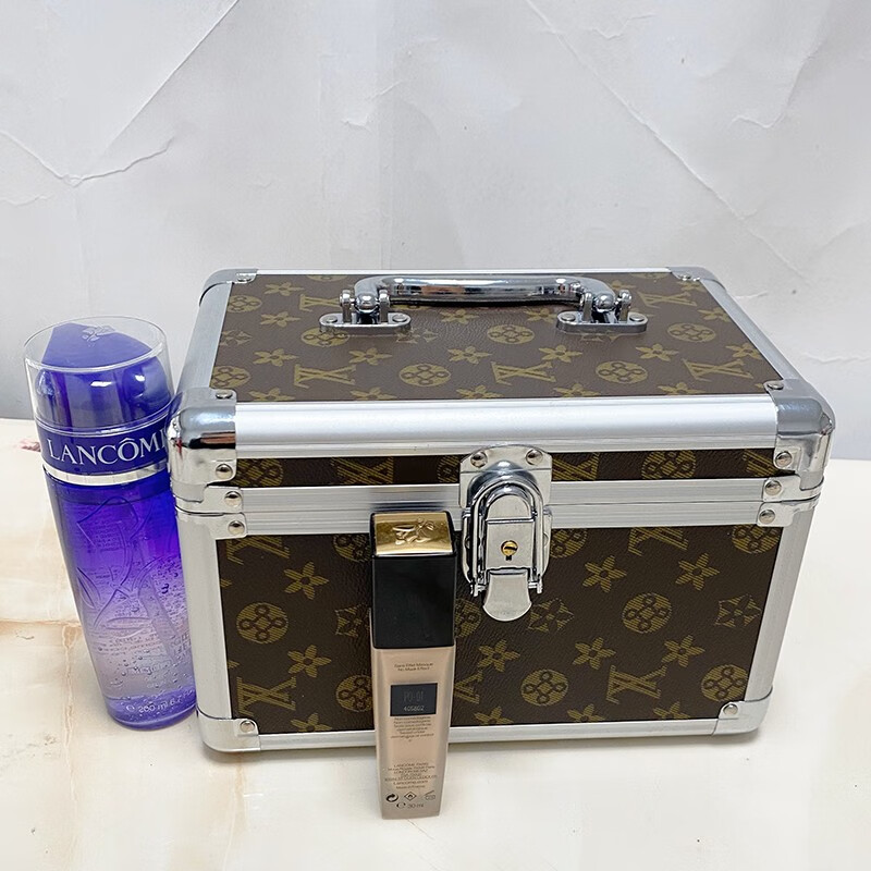 铝合金手提化妆箱足疗按摩技师上钟手提工具箱美容店足浴修脚师美甲箱