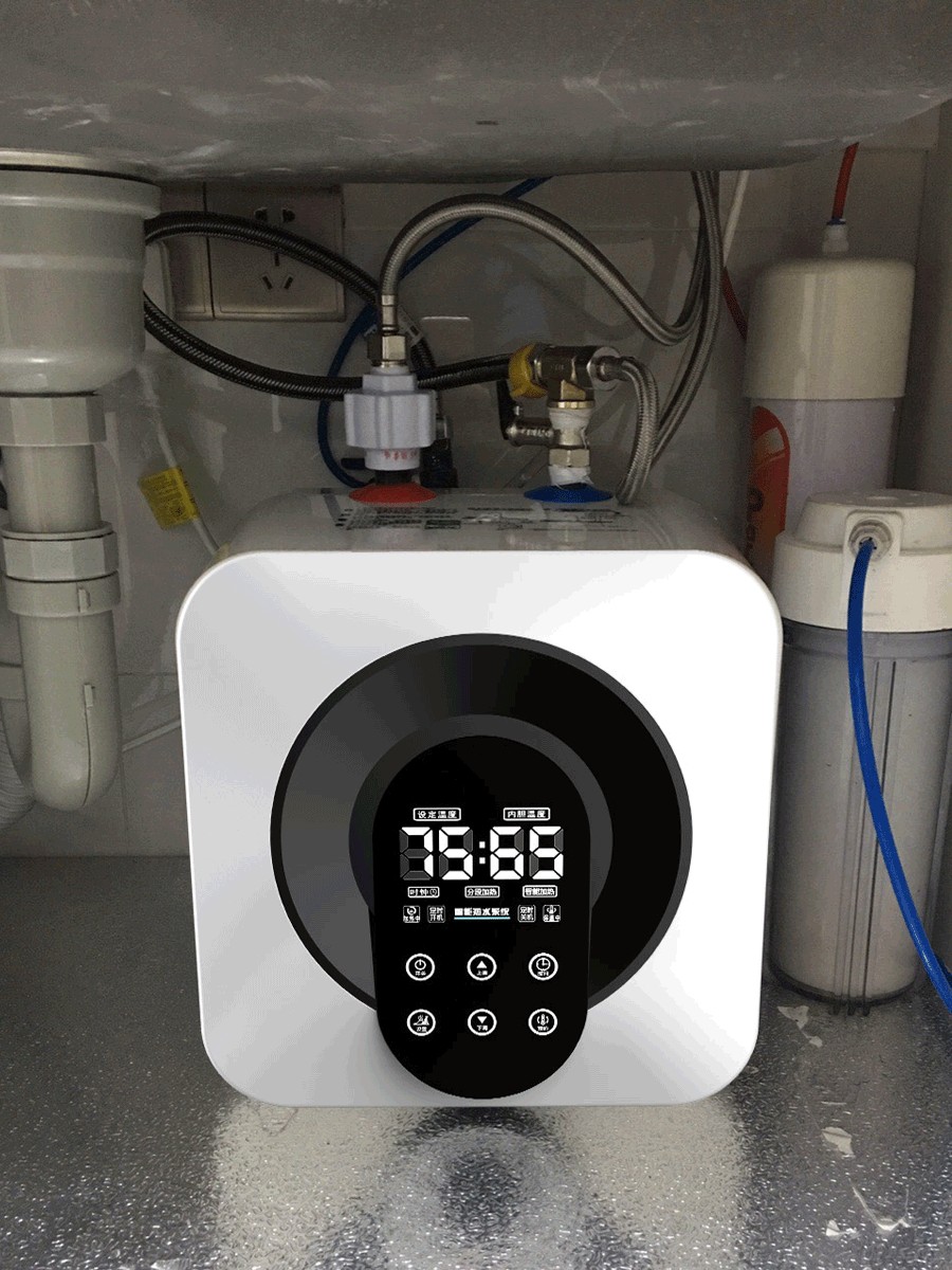 小厨宝储水式家用上mi出水小型厨房电热水器速热水宝8l10 立式机械8升