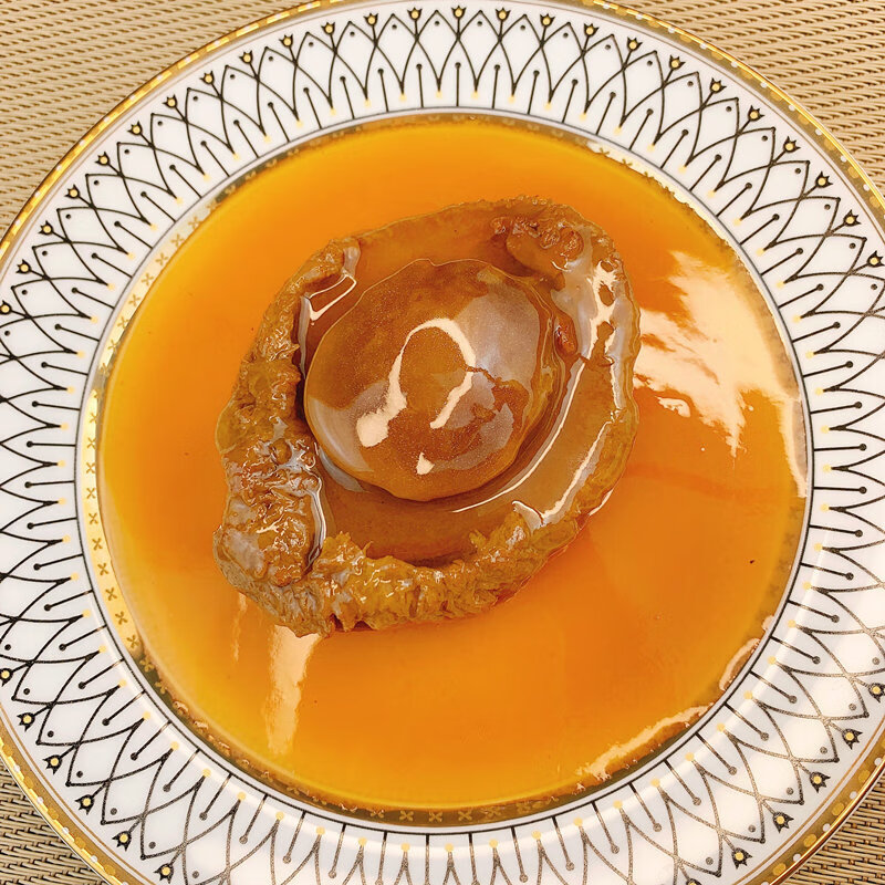 加热即食溏心鲍鱼10头南非干鲍熬制278一只海鲜即食鲍鱼新鲜