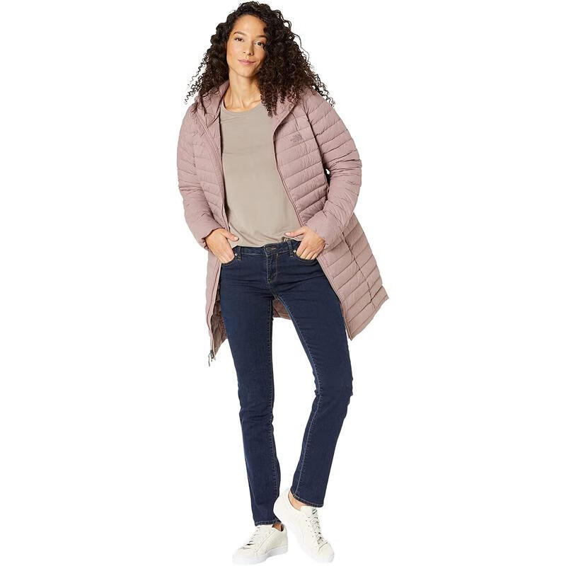 北面the north face冲锋衣女子 twilight mauve xs【图片 价格 品牌