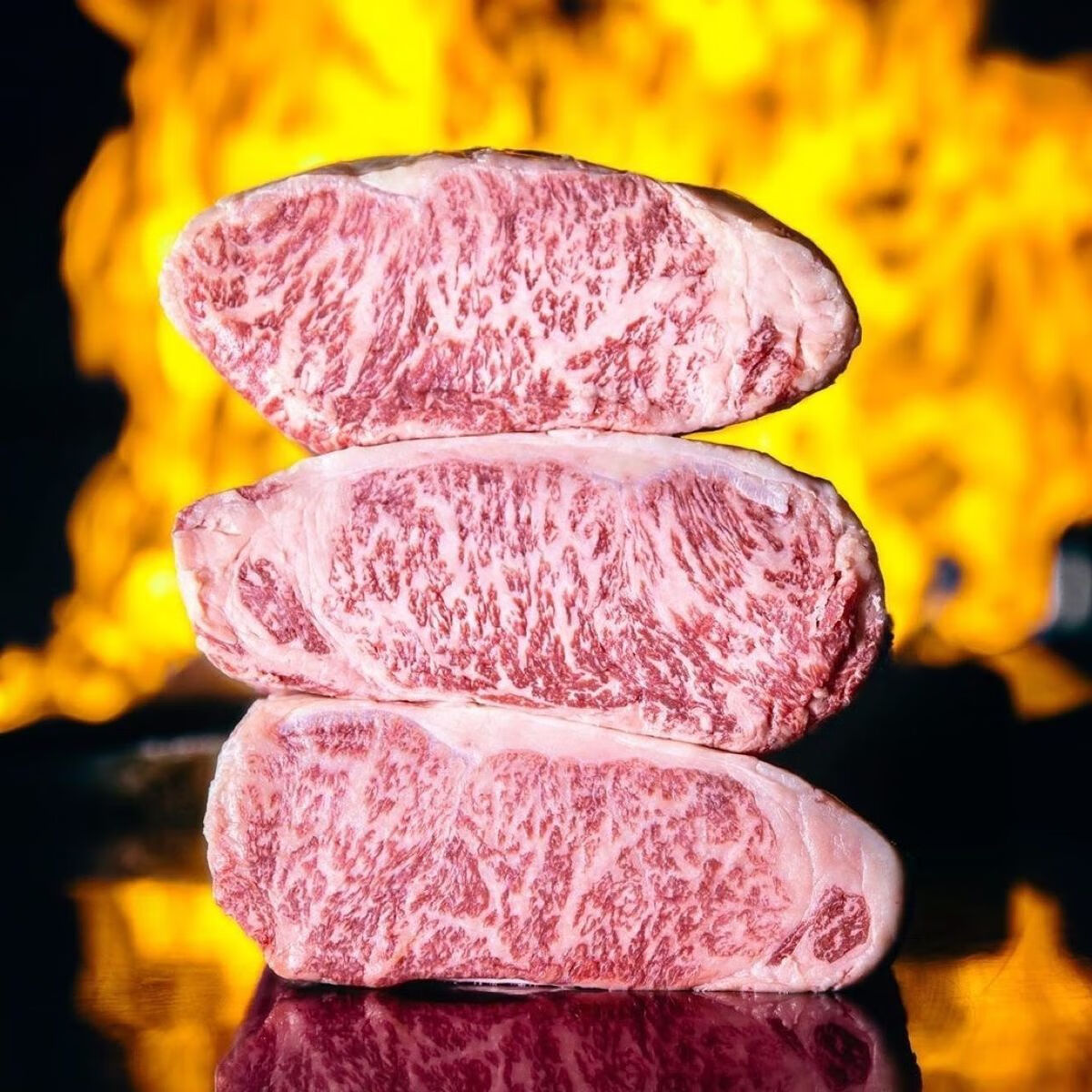 澳州m9 和牛雪花西冷牛排500g顺丰纯血原切厚切wagy