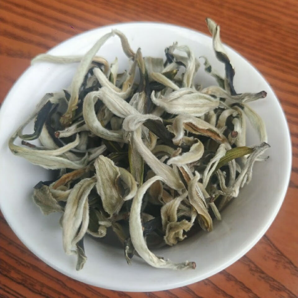 春分头采白毛茶广东韶关仁化农家手工茶清香回甘味浓耐泡绿茶直发特级