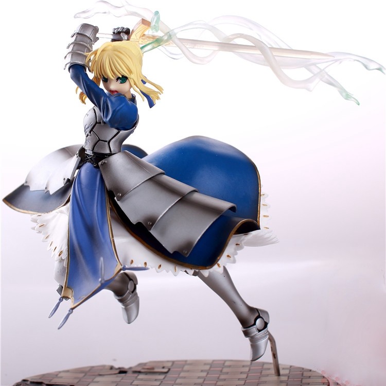 fog fate手办命运吾王冲田总司黑礼服婚纱saber 亚瑟王黑塞巴模型公仔