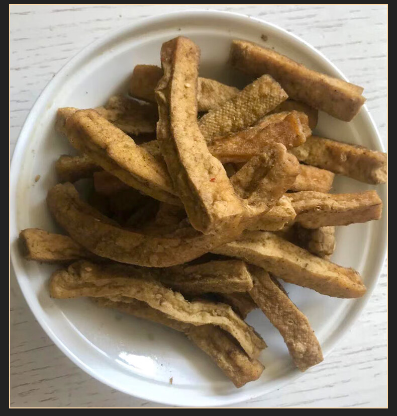 河北张家口蔚县地方特产传统手工制作五香孜然豆腐干散装下酒休闲