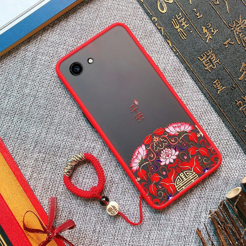 vivoy83手机壳男女款韩版可爱新款硅胶y83a磨砂透明全包防摔硬壳富贵