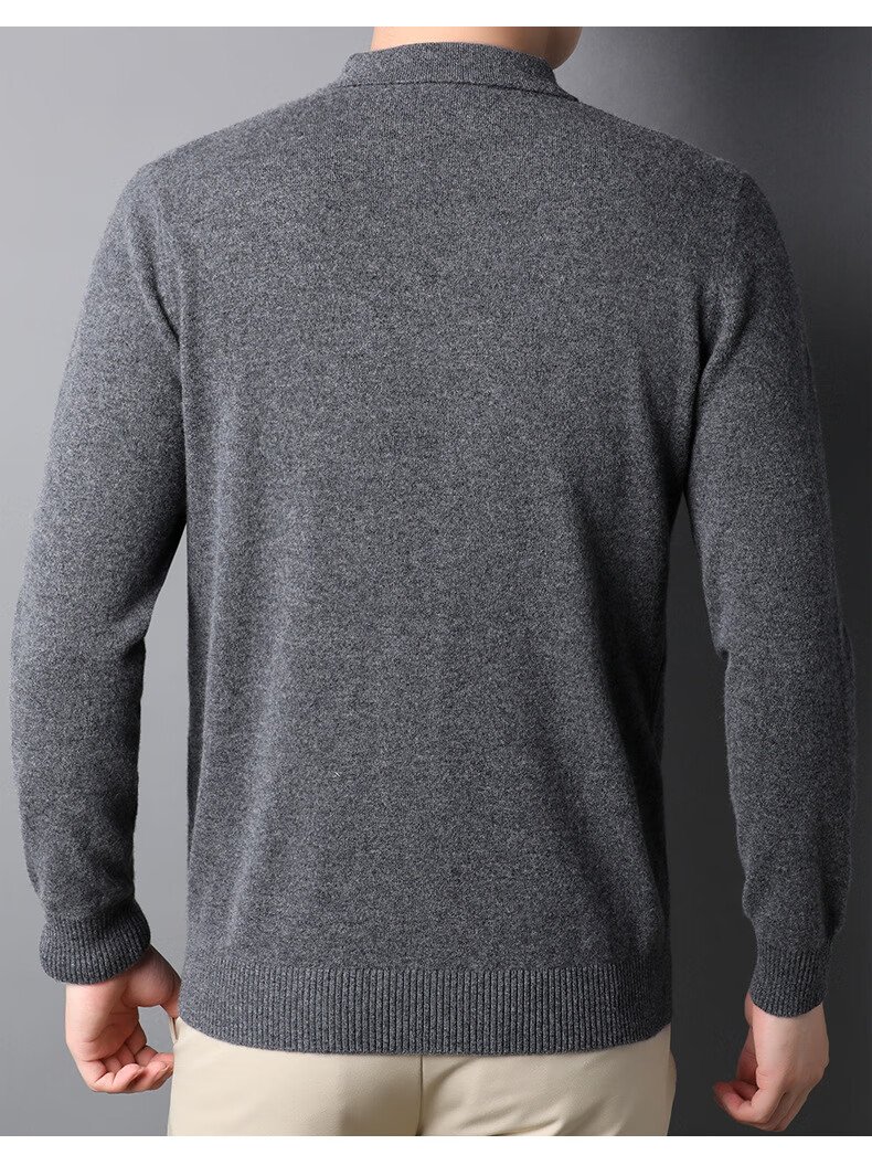 polo sport【保罗官方】高档品牌男装2022秋冬季新款男士羊毛羊绒衫