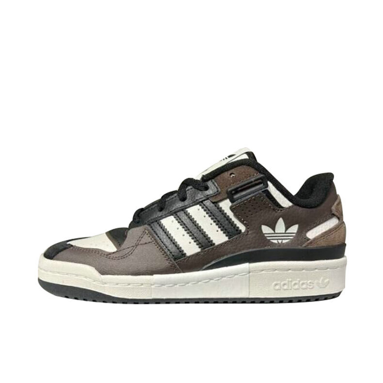 阿迪达斯休闲运动鞋_adidas 阿迪达斯 三叶草 FORUM EXHIBIT 男款休闲运动鞋 GV9310