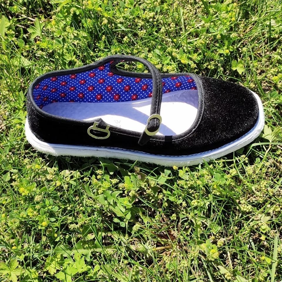 纯手工千层底布鞋女丝绒鞋面棉布麻绳手纳鞋底传统工艺透气布底鞋sn