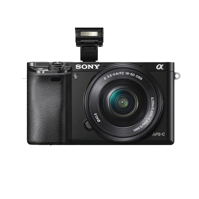 a6000半画幅微单入门级数码高清旅游照相机a600016-50套机 索尼a6000
