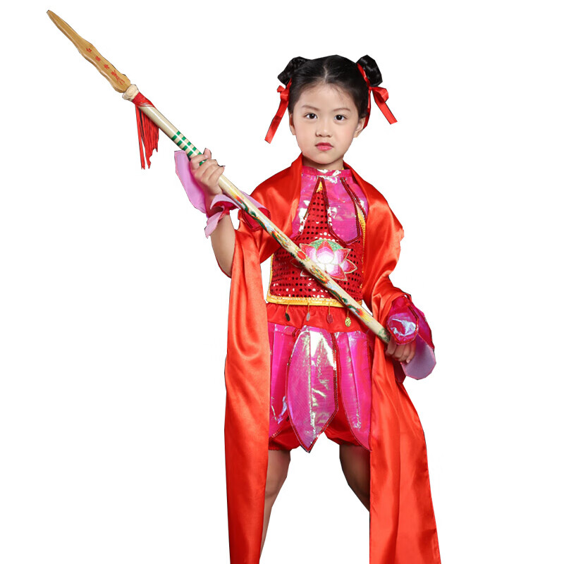 哪吒的混天绫 乾坤圈混天绫红缨枪道具魔童降世风火轮火尖枪哪咤同款
