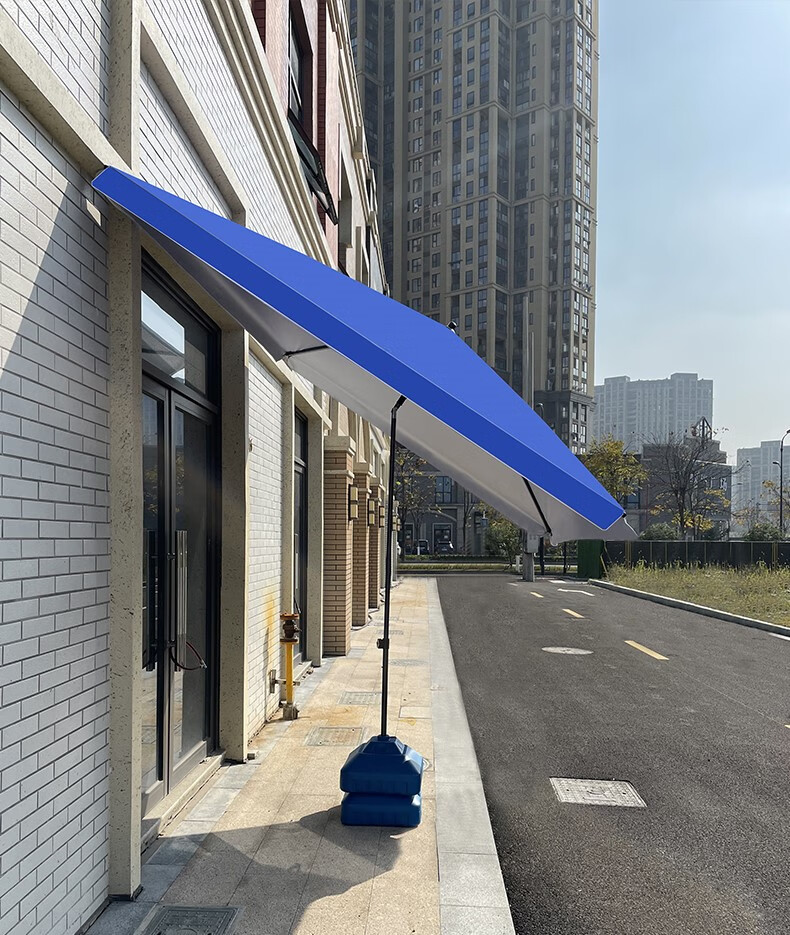 门面斜坡伞遮阳伞遮阳棚斜伞店铺商用摆地摊做生意用