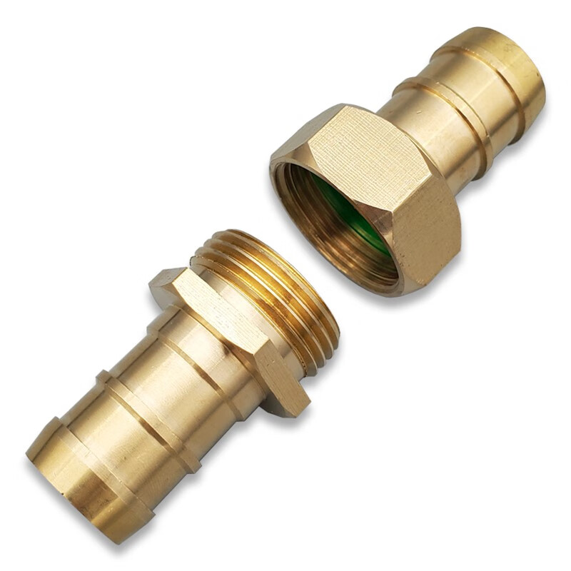 4分6分8分1寸公母铜接头高压管活动组件农用打药软管胶管水管接头 1寸