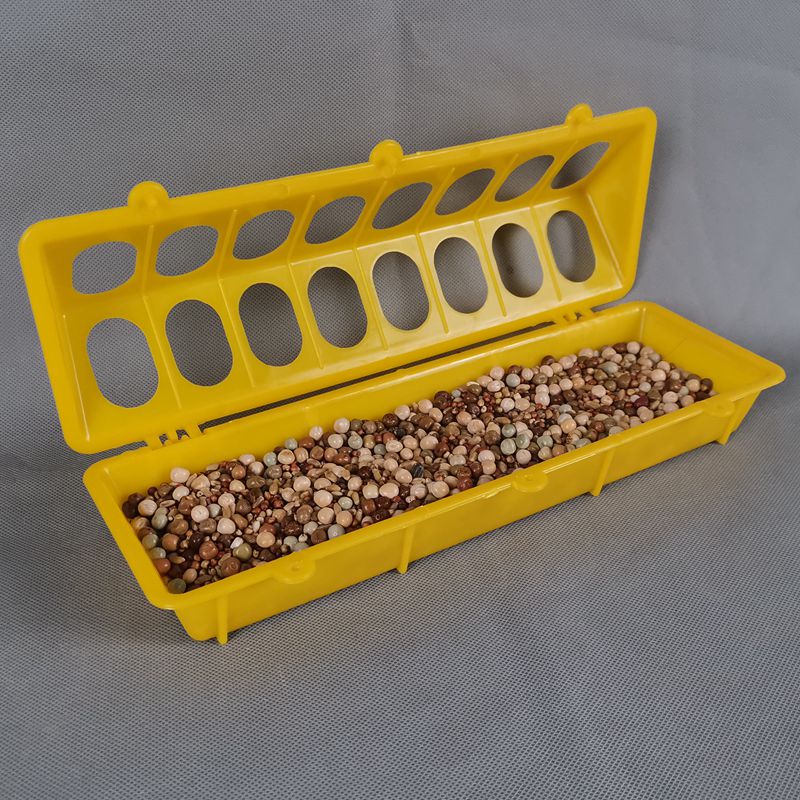 喂鸡的食槽鸽子用品用具塑料食槽不锈钢信鸽食槽塑钢食槽100cm不锈钢