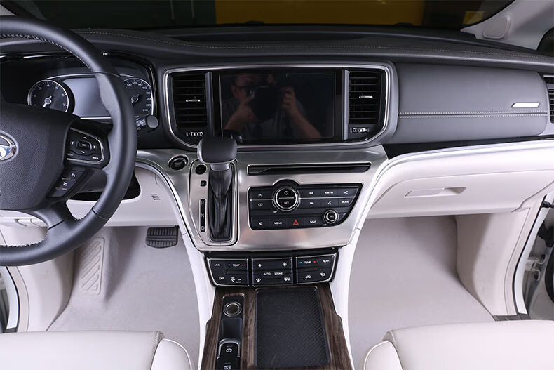 远燕广汽传祺m8排挡导航中控桃纹贴gm8改装饰配件传奇内饰车载品gm8