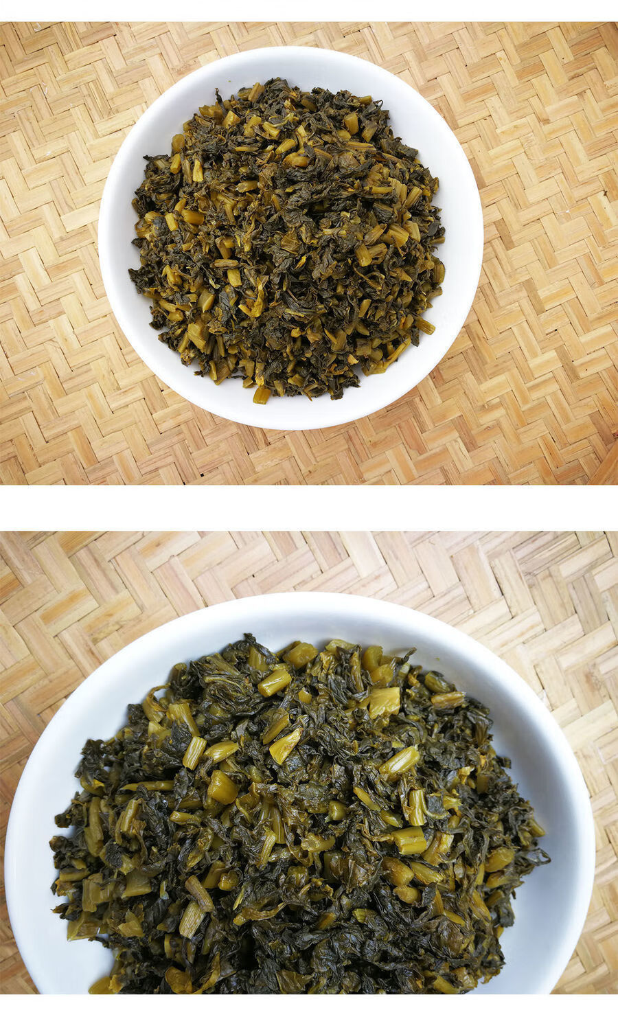 手工腌制菜尾酸菜咸菜腌萝卜叶下饭菜乡土菜粤西风味廉江特产亏本冲量