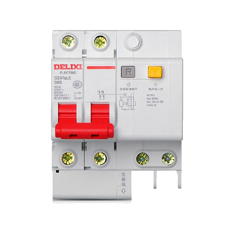 dz47sle漏保d型1p2p3p4p漏电保护断路器空气开关63a1pn