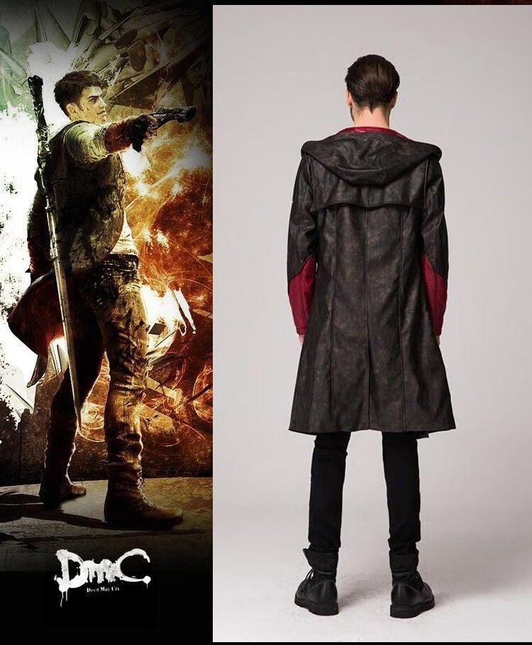 鬼泣但丁风衣devilmaycry5周边外套cos外套游戏衣服恶魔猎人同款 常规