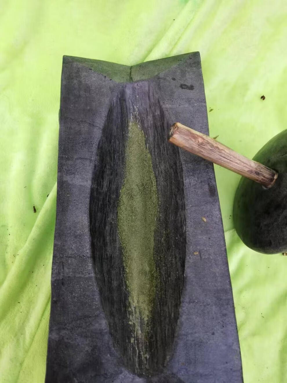 青石碾子唐代宋代茶碾小石臼捣药臼碾压器点茶抹茶茶粉茶饼中药碾