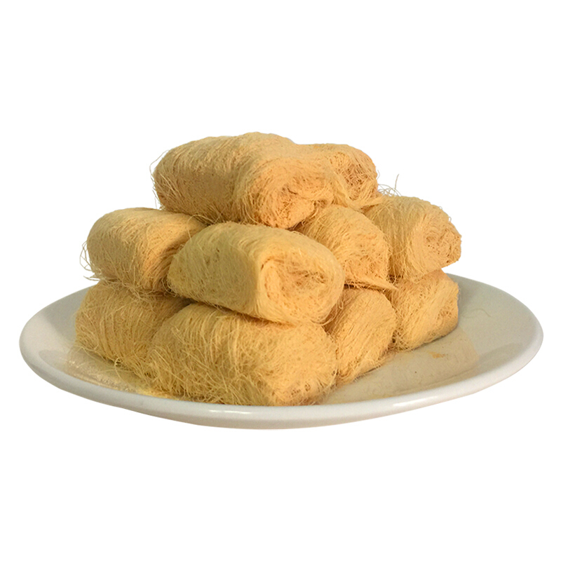 9折 龙须酥老式豆酥糖龙须糖零食小吃杭州特产糕点心美食520g 黄豆面