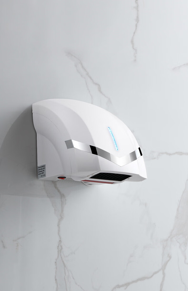 全自动干手器干手机家用烘手机烘手器卫生间吹手烘干机手部吹干器素银