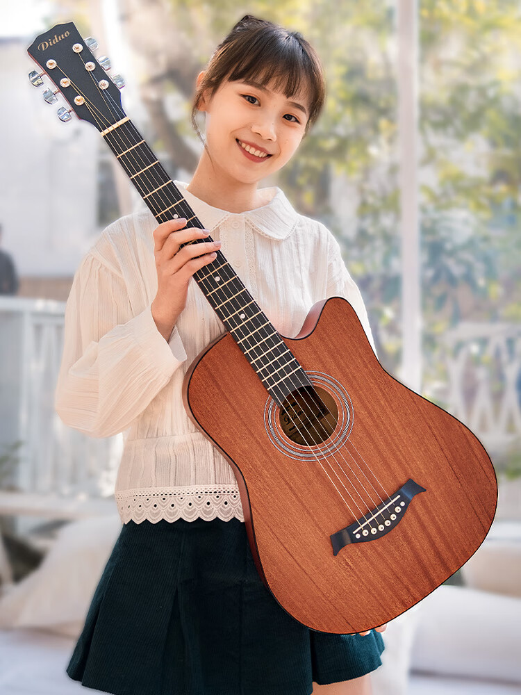 kasilra 吉他初学者40寸民谣木吉他新手入门练习吉它男女学生乐器